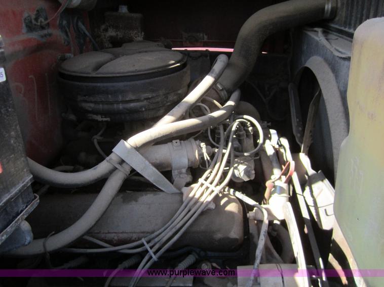 image for item 6440 1973 International Loadstar 1600 truck with core drill attachment