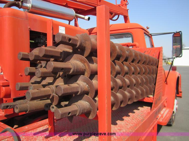 image for item 6440 1973 International Loadstar 1600 truck with core drill attachment