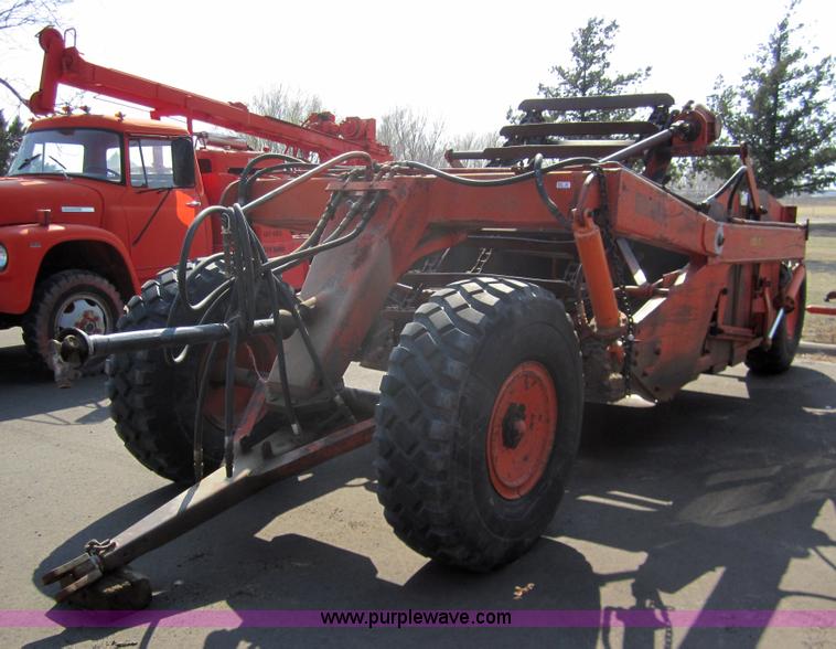 image for item 6441 1960 Hancock pull type paddle scraper