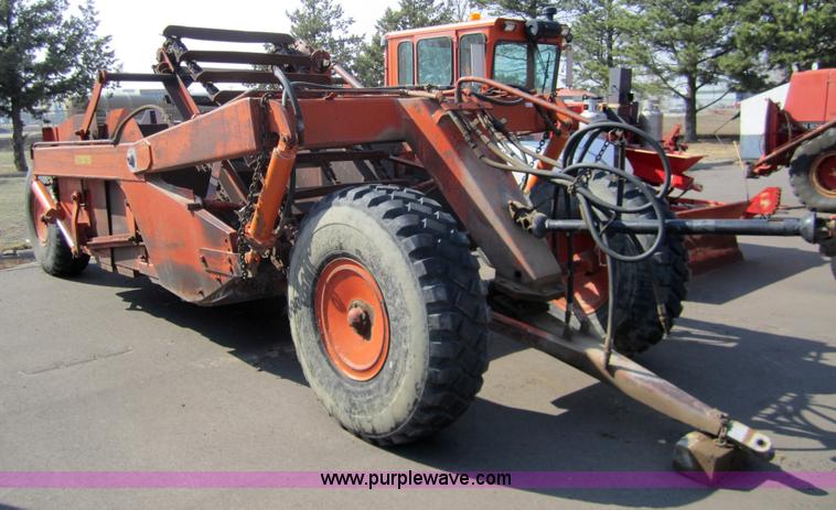 image for item 6441 1960 Hancock pull type paddle scraper