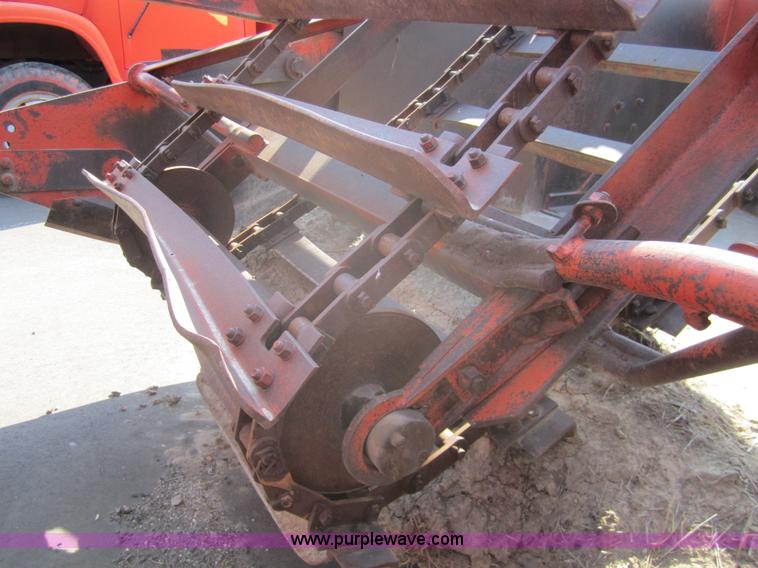 image for item 6441 1960 Hancock pull type paddle scraper