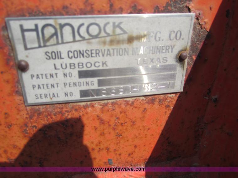 image for item 6441 1960 Hancock pull type paddle scraper