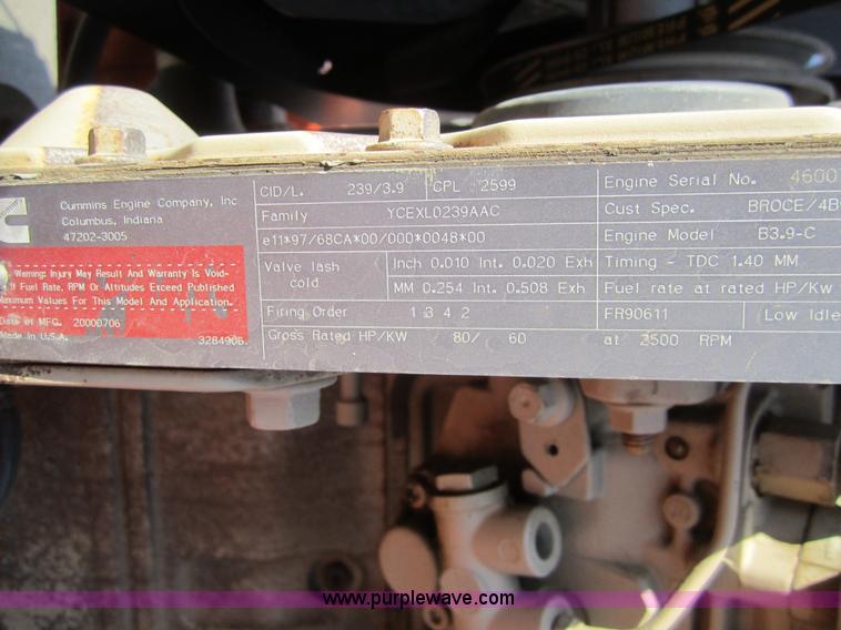 image for item 6442 2000 Broce RC-350 self propelled broom