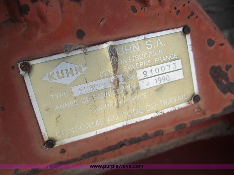image for item 6450 1990 Kuhn EL80N rotovator
