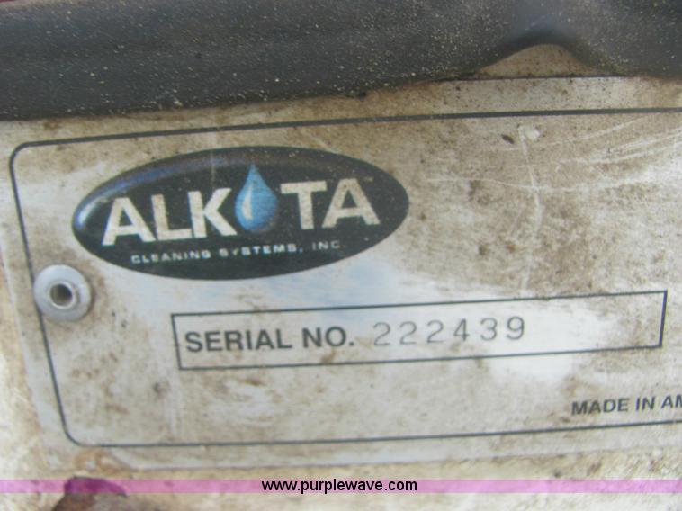 image for item 7033 2003 Alkota 3122T portable pressure washer