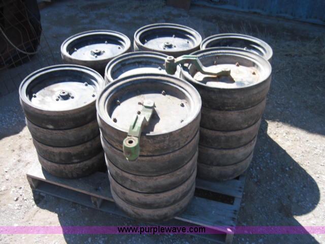 image for item 1950 (30) John Deere planter gauge wheels