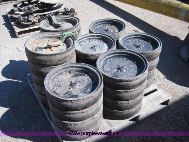 image for item 1950 (30) John Deere planter gauge wheels