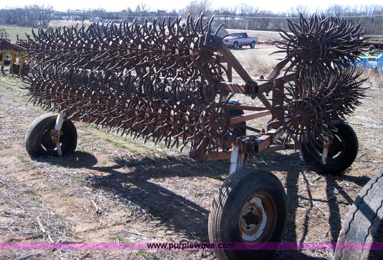 image for item 1961 Crustbuster 25' folding rotary hoe