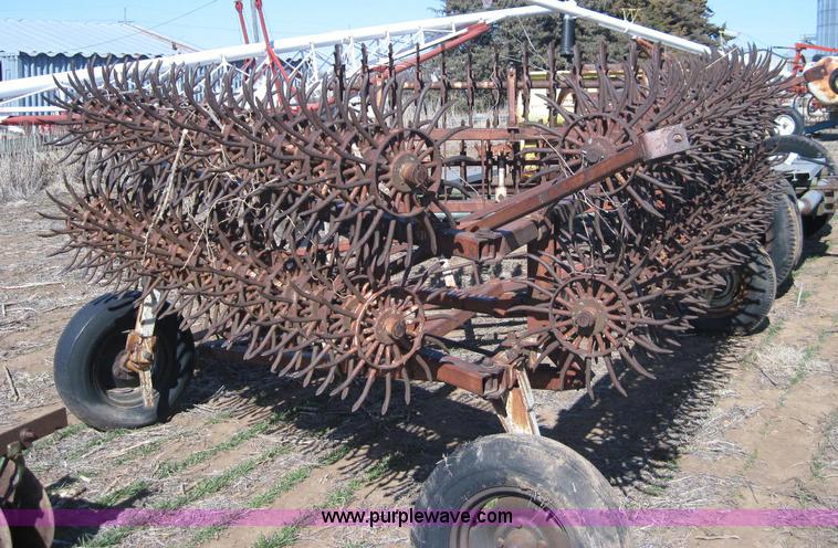 image for item 1961 Crustbuster 25' folding rotary hoe