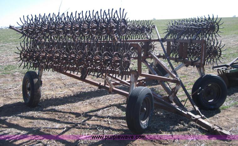 image for item 1961 Crustbuster 25' folding rotary hoe