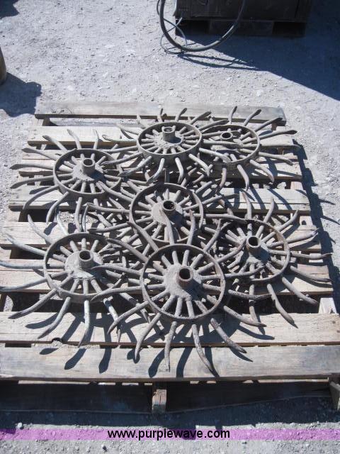 image for item 1961 Crustbuster 25' folding rotary hoe