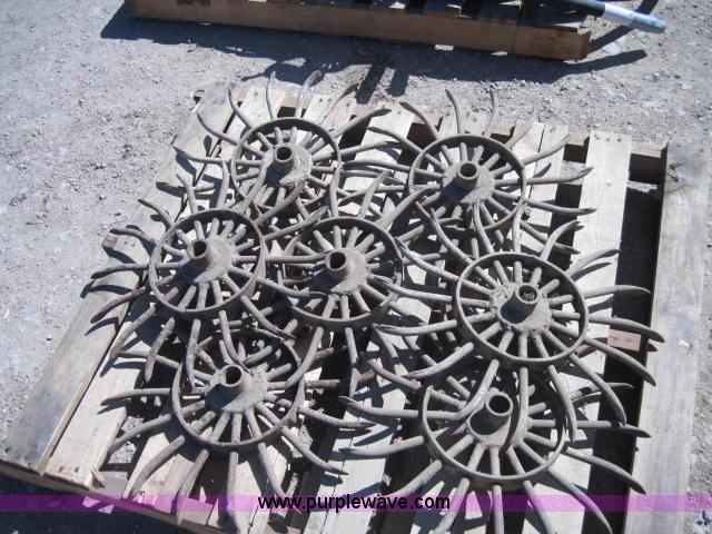 image for item 1961 Crustbuster 25' folding rotary hoe