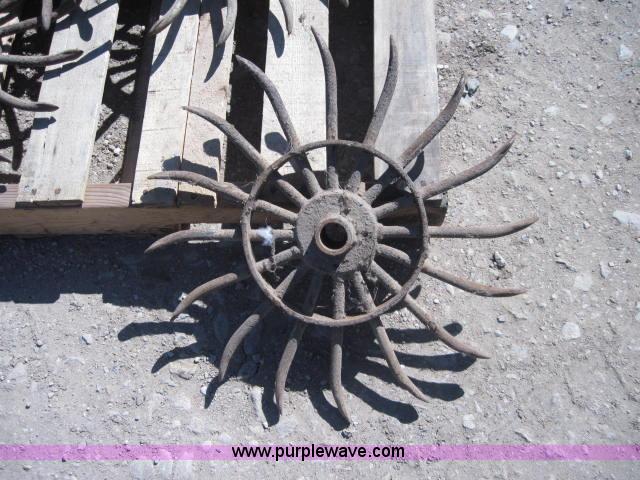 image for item 1961 Crustbuster 25' folding rotary hoe