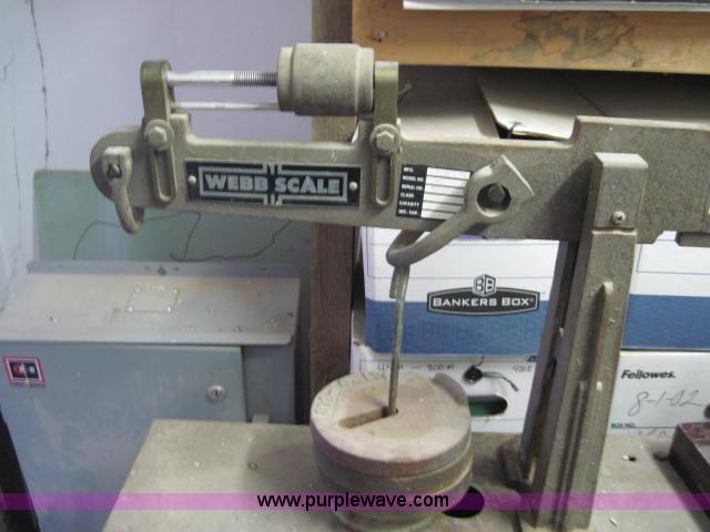 image for item 1972 Webb 30 ton scale
