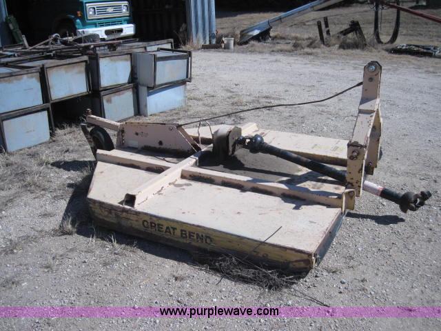 image for item 1981 Great Bend three point mower