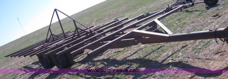 image for item 2012 Shop built round bale trailer