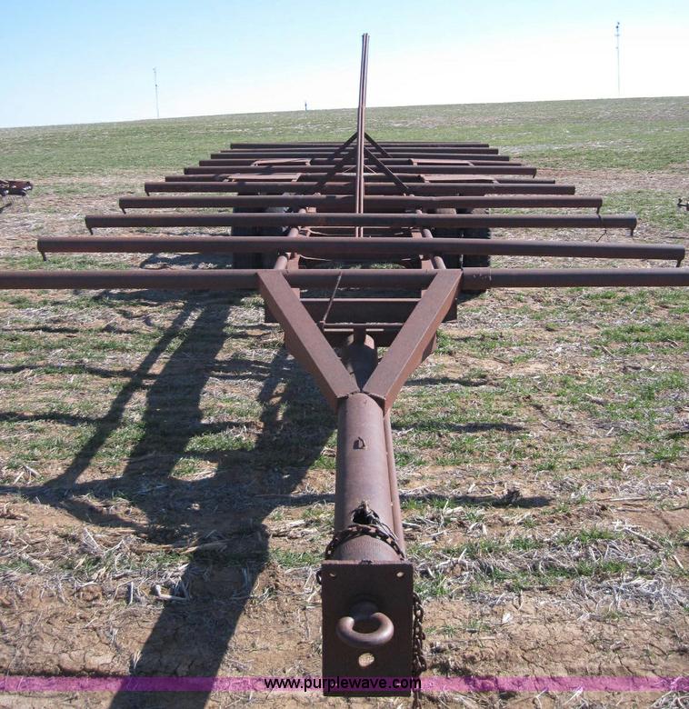image for item 2012 Shop built round bale trailer
