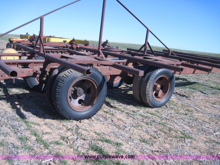 image for item 2012 Shop built round bale trailer