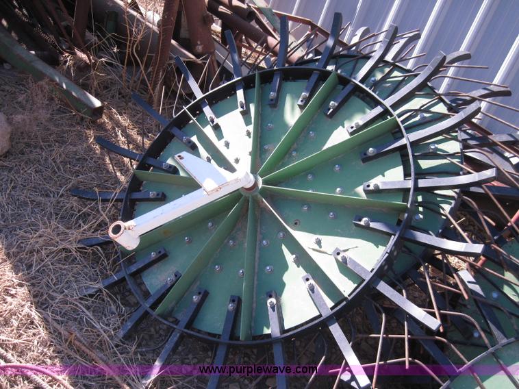 image for item 2017 (4) complete wheels off Allen wheel rake