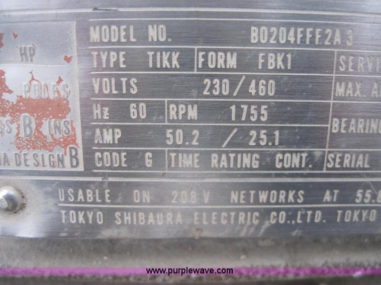 image for item 2020 Grain leg electric motor