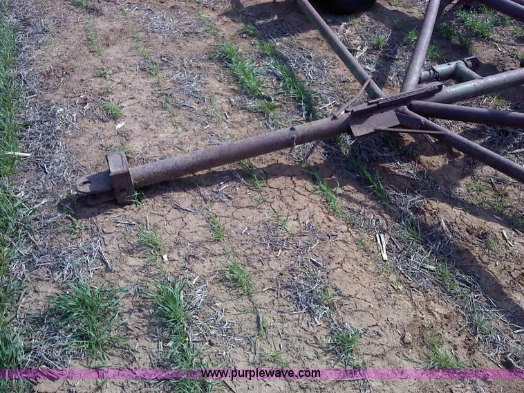 image for item 2022 Shop built 24' six section spring tooth drag harrow