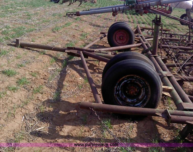 image for item 2022 Shop built 24' six section spring tooth drag harrow