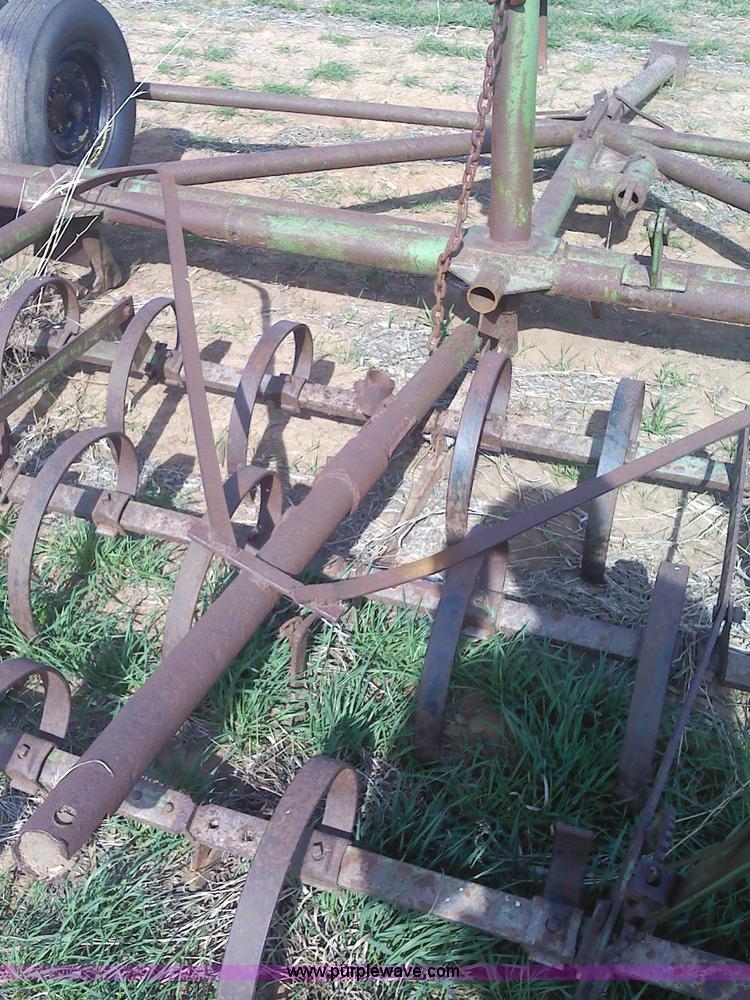 image for item 2022 Shop built 24' six section spring tooth drag harrow