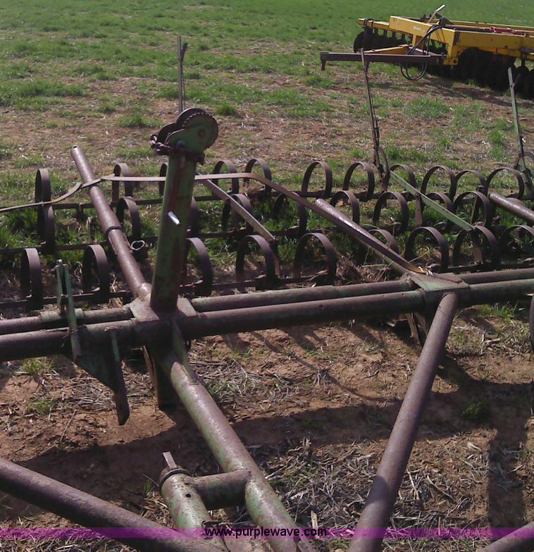 image for item 2022 Shop built 24' six section spring tooth drag harrow
