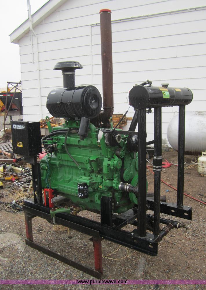 image for item 2972 John Deere 6.8L diesel irrigation engine