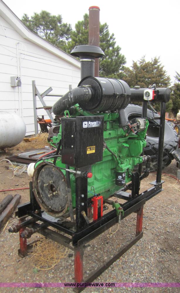 image for item 2972 John Deere 6.8L diesel irrigation engine