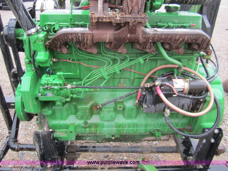 image for item 2972 John Deere 6.8L diesel irrigation engine