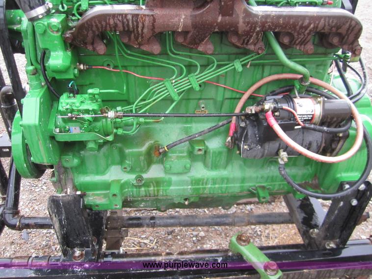 image for item 2972 John Deere 6.8L diesel irrigation engine