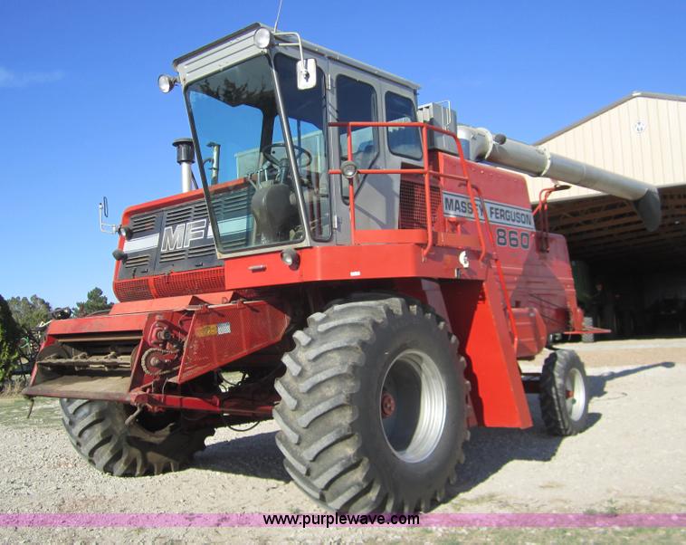 image for item 2978 1983 Massey-Ferguson 860 combine
