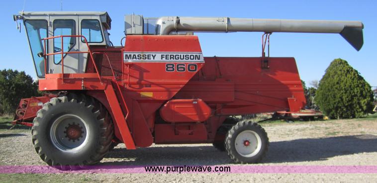 image for item 2978 1983 Massey-Ferguson 860 combine