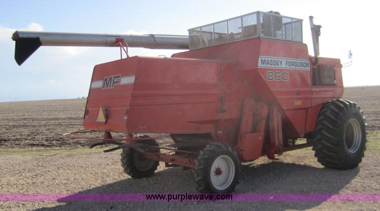 image for item 2978 1983 Massey-Ferguson 860 combine