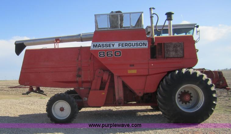 image for item 2978 1983 Massey-Ferguson 860 combine
