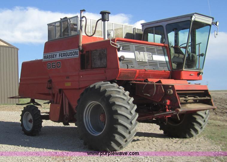 image for item 2978 1983 Massey-Ferguson 860 combine