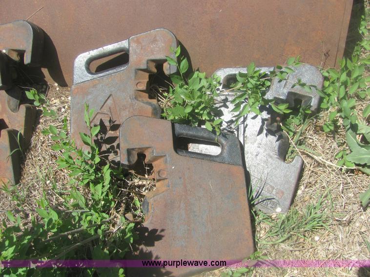 image for item 6923 (10) Allis suitcase weights