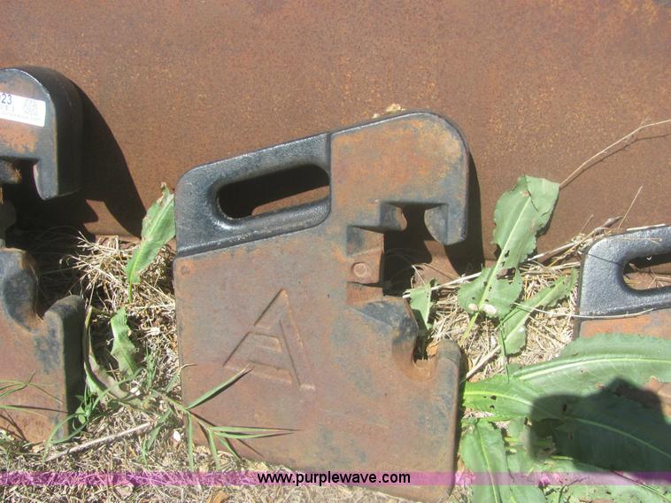 image for item 6923 (10) Allis suitcase weights