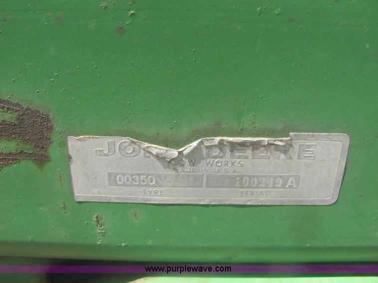 image for item 6927 John Deere six bottom plow