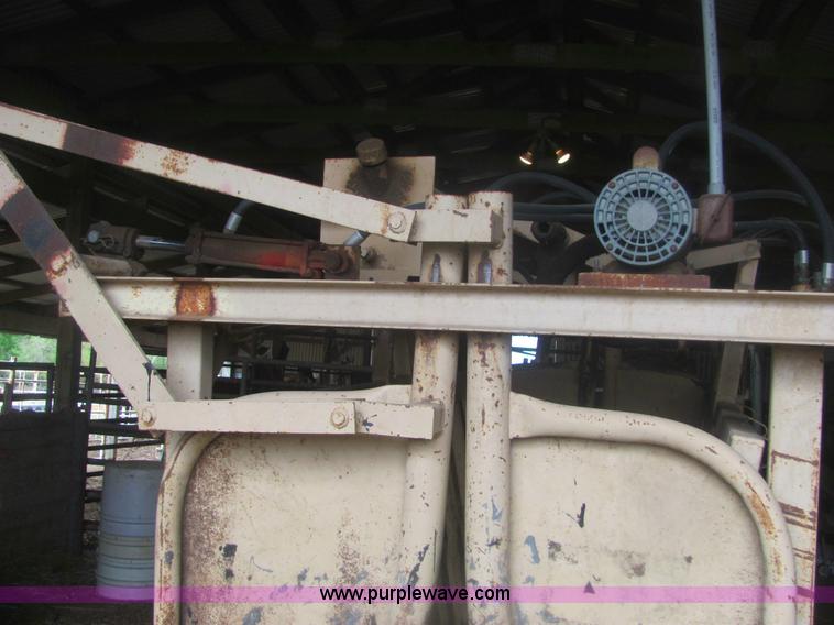 image for item 6934 C & S 5K hydraulic cattle chute