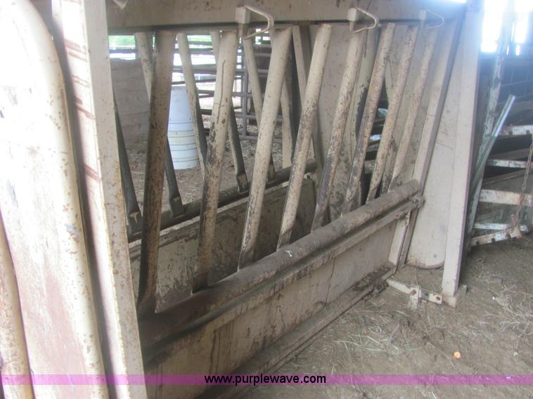 image for item 6934 C & S 5K hydraulic cattle chute