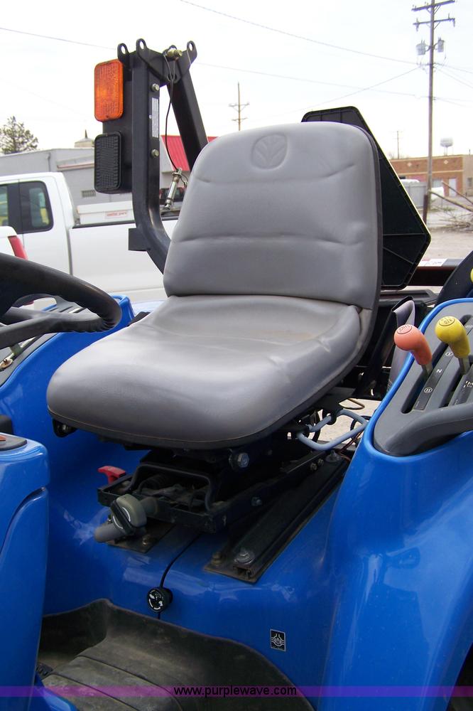 image for item 7292 2005 New Holland TC29D tractor with loader and tiller