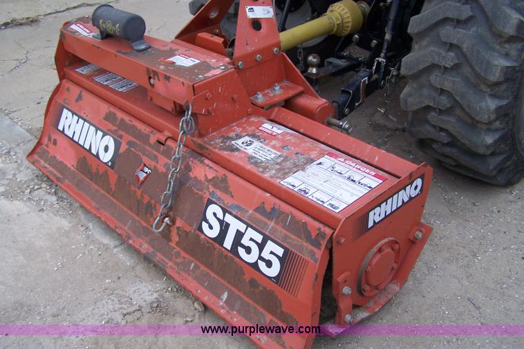 image for item 7292 2005 New Holland TC29D tractor with loader and tiller