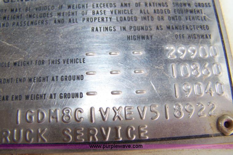 image for item 7468 1984 Big Wheels 6-55 spray rig truck