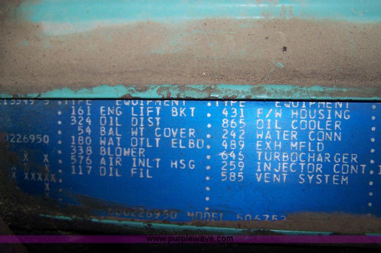 image for item 7468 1984 Big Wheels 6-55 spray rig truck