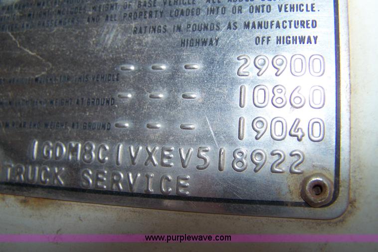 image for item 7468 1984 Big Wheels 6-55 spray rig truck