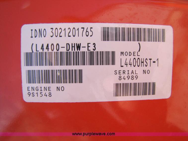 image for item 8468 Kubota L4400D tractor with loader