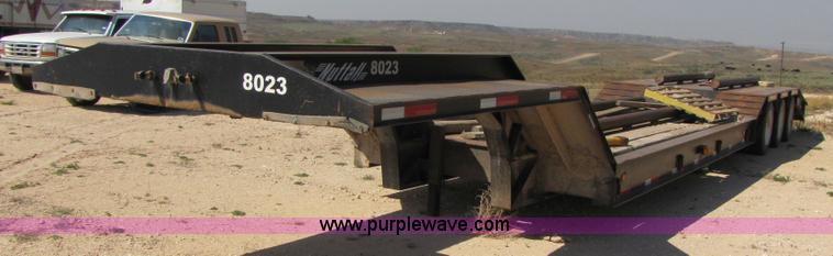 image for item 3475 2003 Nuttall 350DD 50 ton double drop deck lowboy trailer