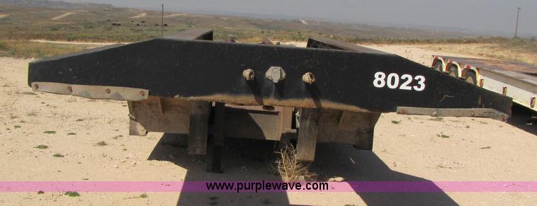 image for item 3475 2003 Nuttall 350DD 50 ton double drop deck lowboy trailer